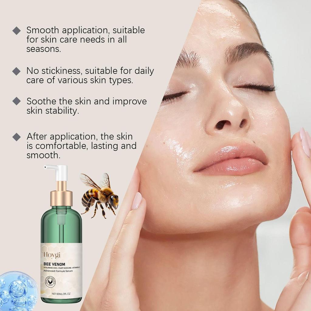 Hoygi facial moisturizing essence, delicate skin texture, moisturizing, rejuvenating, moisturizing, multi-piece set 50ml
