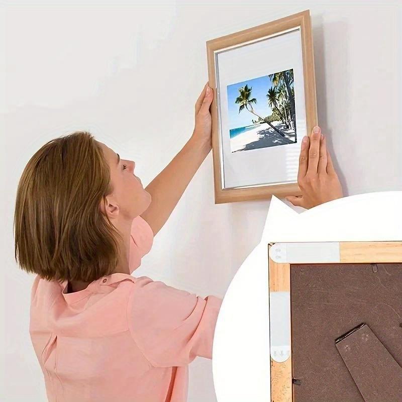 Tape Double Sided Strips Adhesive Hanging Mounting Picture Wall Stickers Sticky Removable Duty Heavy Pads Sticker Poster Frame