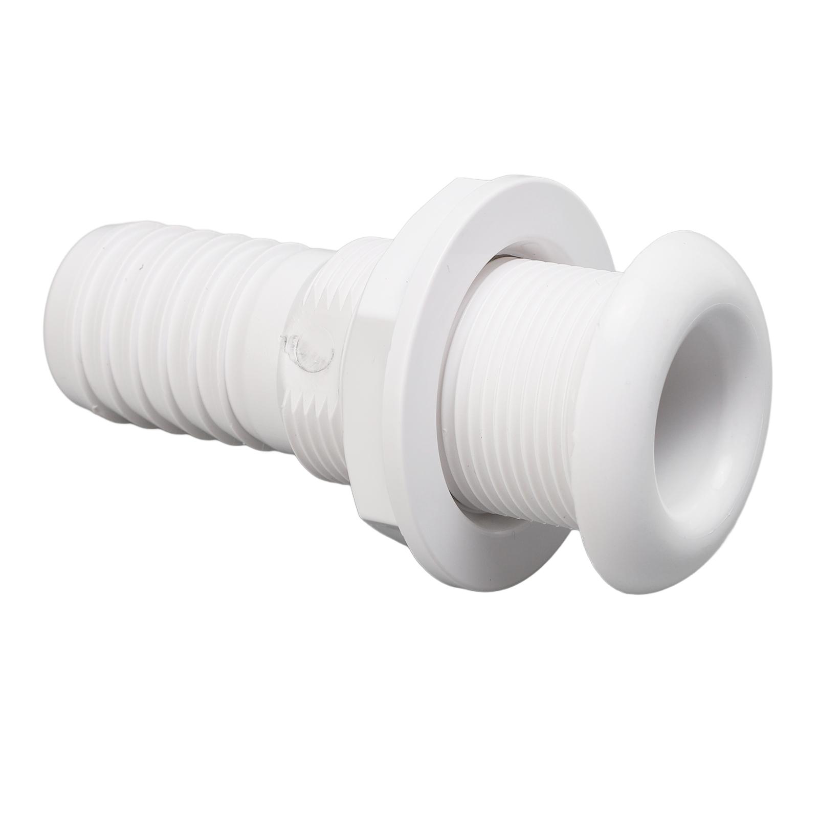 

Boat Through Hull Connector 29mm Outlet Drainage Straight Drain Outlet Fittings Boat Plumbing Fittings