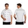 Kochjacke für Unisex, Hotel, Küche, Kantine, Kochmantel, Lebensmittelservice, Arbeitsuniform für Männer und Frauen