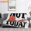 Hot Stuff The Little Devil Not Today Cartoon Ultra-Soft Blanket Quilt Winter Sofa Cover Bed Covers