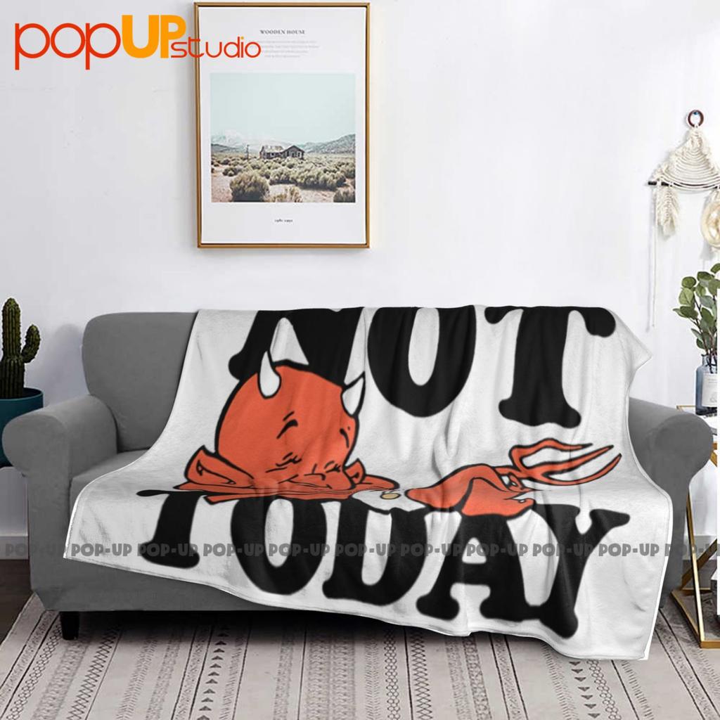 Hot Stuff The Little Devil Not Today Cartoon Ultra-Soft Blanket Quilt Winter Sofa Cover Bed Covers
