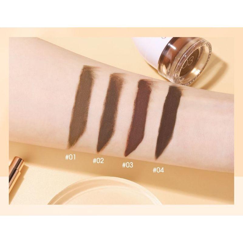 O.TWO.O - Natural Shaping Eyebrow Cream - 4 Colors