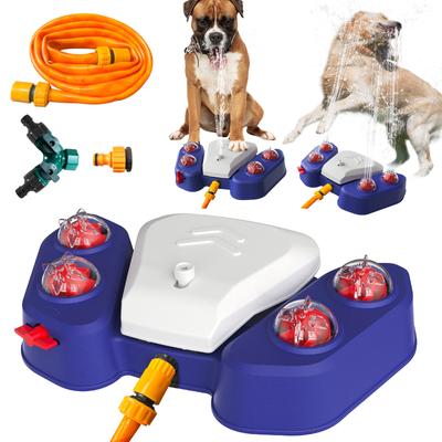 Pet Products Home Dog Automatic Drinking Water Feeding Machine Outdoor Water Spray Interactive Dog Toy
