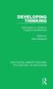Kniha Developing Thinking : Approaches To Children's Cognitive Development