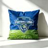 Custom Football Event Throw Pillows & Cushions with Floral & Animal Print Eco-Friendly Microfiber Custom Sizes