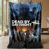 Měkká flanelová deka Lehká útulná Pokrývka do ložnice obývacího pokojeDead by Daylight