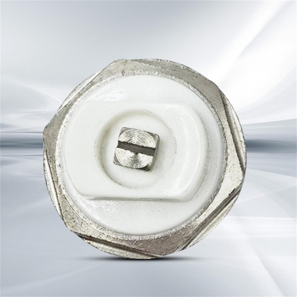 6 stk. Radiator Luftventilventiler med Tetning 3/8 tommer Radiator Luftutløpsventil Erstatning Radiator Utløpsventil Holdbar