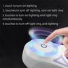 Nylon Retractable Dog Leash 3 Meters Comfortable Grip Pet Traction Rope Anti-Escape with LED Flashlight Pet Walking Leads