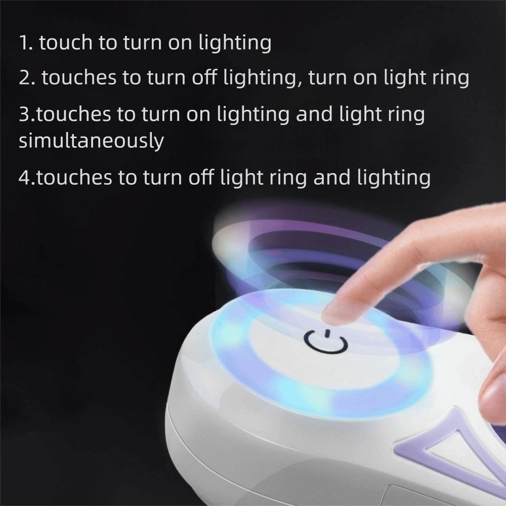 Nylon Retractable Dog Leash 3 Meters Comfortable Grip Pet Traction Rope Anti-Escape with LED Flashlight Pet Walking Leads