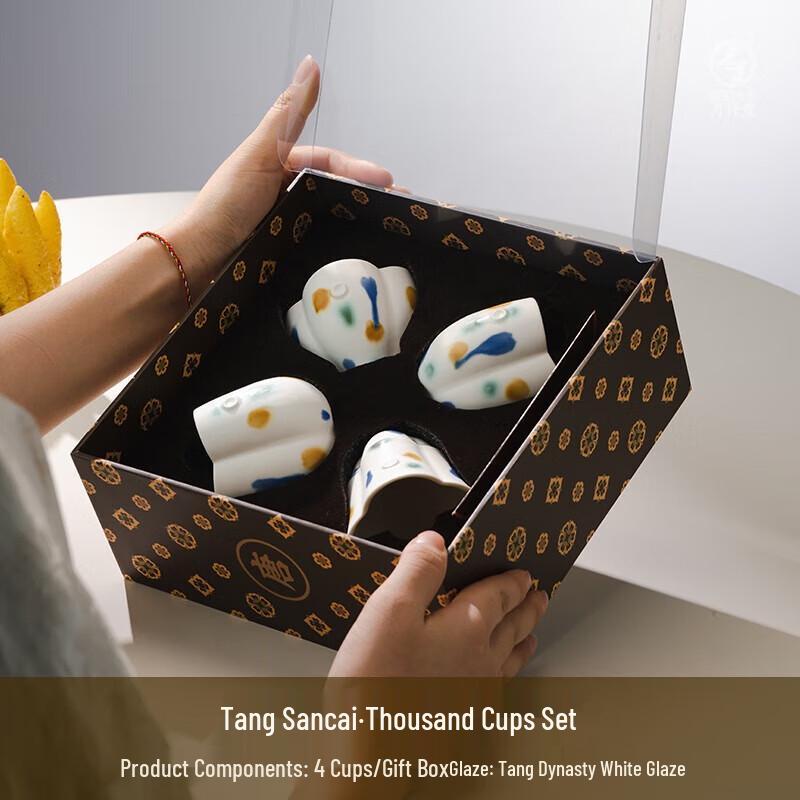 

Edenus x Shaanxi History Museum Tang Sancai Master Tea Cup Gift Set