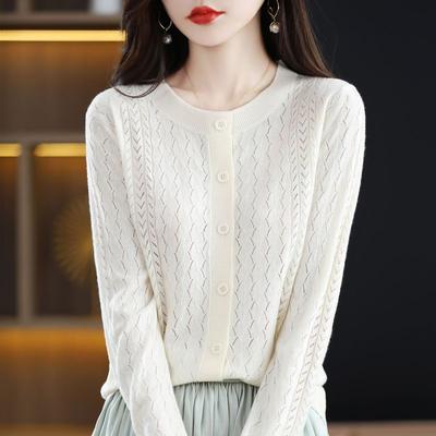 Pulover casual pentru femeie, primăvară și toamnă, cardigan din lână pentru femei, haină scurtă, lejer, tricotat, tricotat, cardigan pentru femei