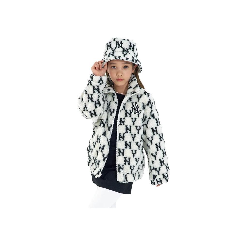 New MLB Infant And Toddler Coat FW22 Cream Kids' 7AFDM0126-50CRS
