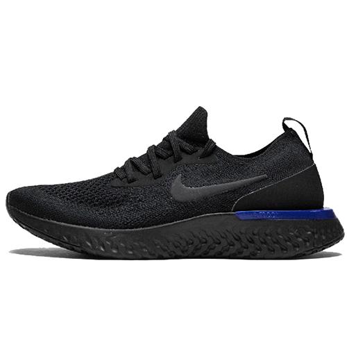 

Nike Epic React Flyknit Black Racer Blue Women s 35.5