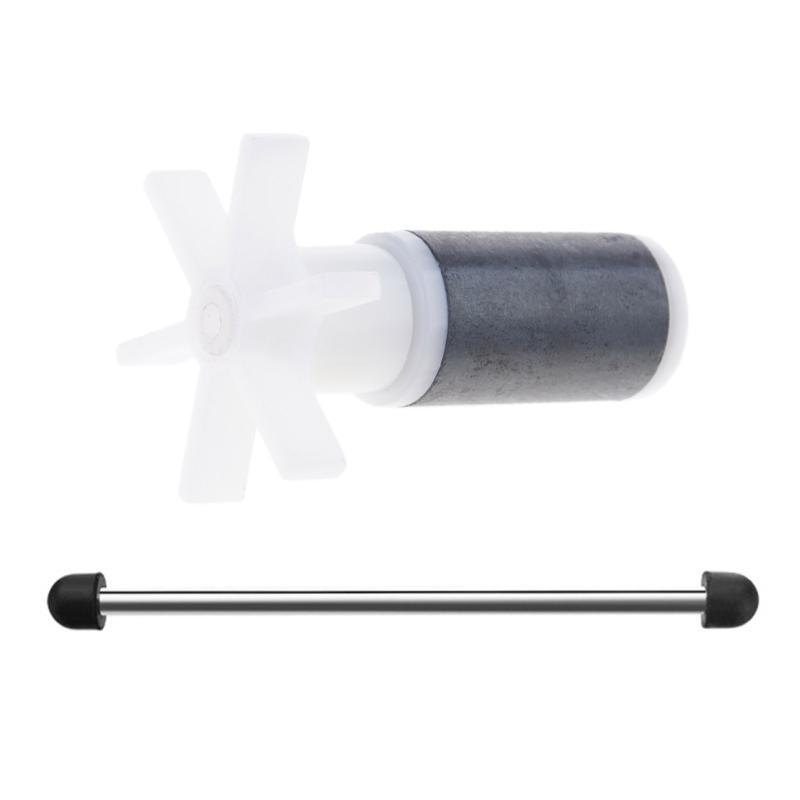 37JC Steel Shaft Rotor Replacement Part Low Noise Underwater Simple Installation for Underwater Water Pumps 6