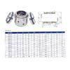 Type 202UU 202-25/30/35/40/45/50/55 Cartridge Double Face Mechanical Seals For Water Pump