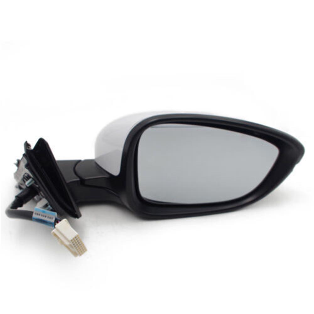 For Honda Accord White RH  Side Power Heated   Mirror W/Signal Lamp