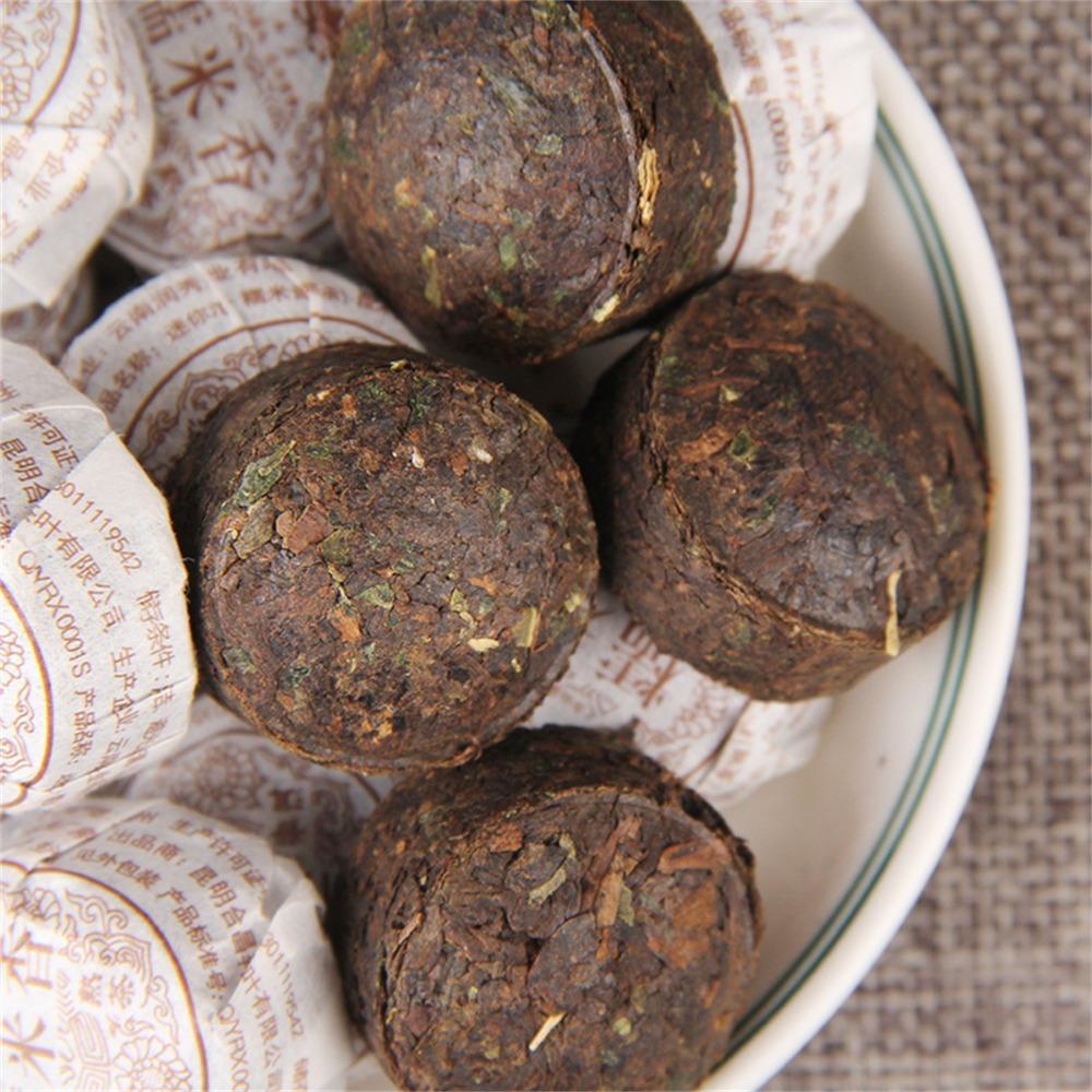 C-PE130 Yunnan Pu'er Tuocha 100g Glutinous Rice Flavor Ripe Black Tea