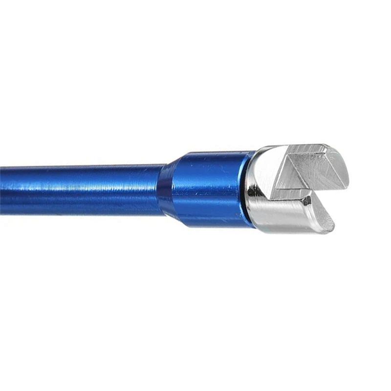 QM-Spoke Wrench Motorcycle Motorbike Spoke Wrench 5.4-6.8Mm Buckled Wheel Fit 8 Sizes Of Spoke Nipples