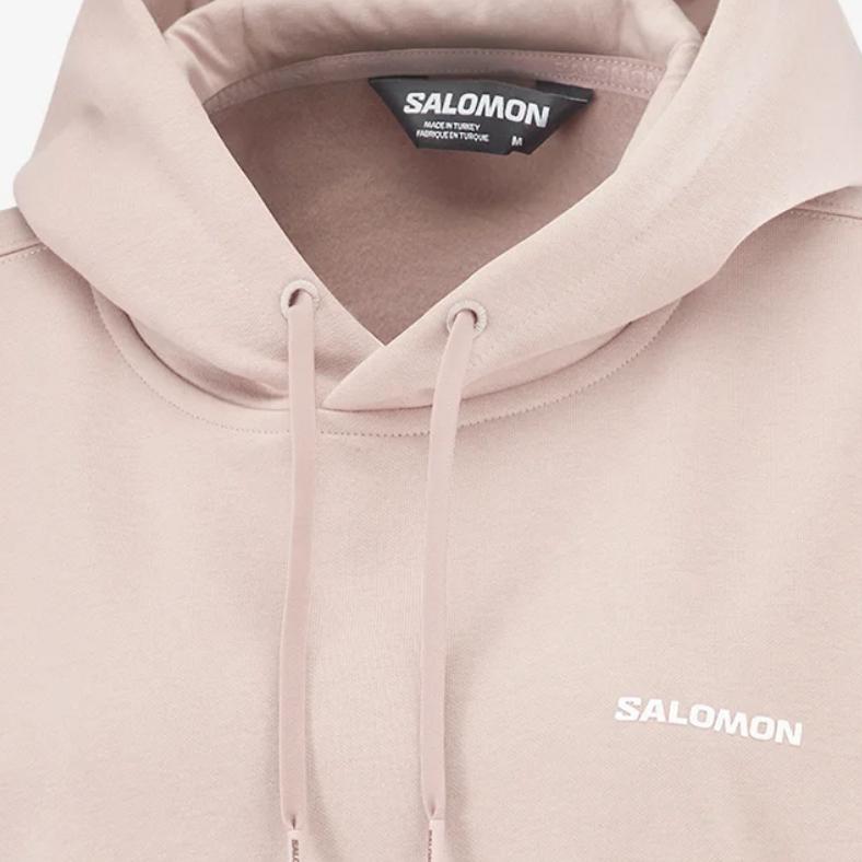 Salomon Short Hoodie Solid Soft Skin-Friendly Fashion Sweatshirt Women hoodies C26802