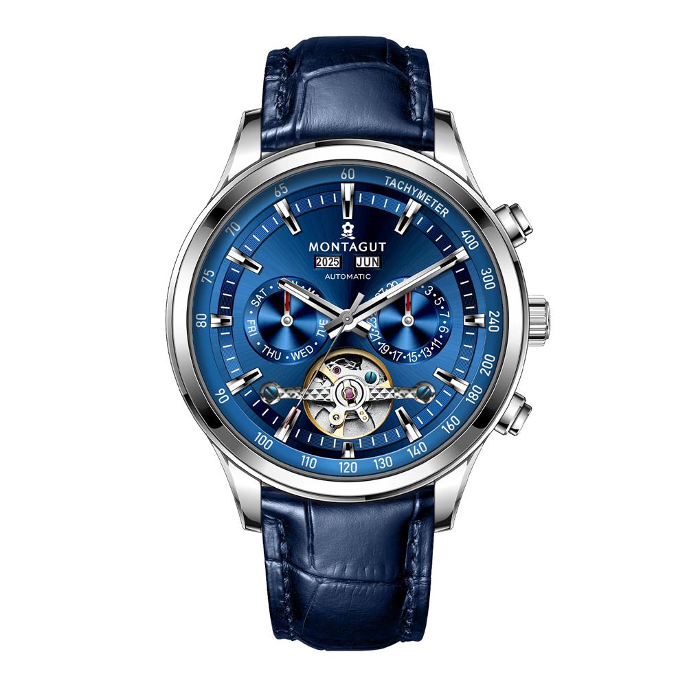 Tourbillon Watch for Men Waterproof Stainles Steel Hand Clock Date Men's Watches Luxury Brand Wristwatch