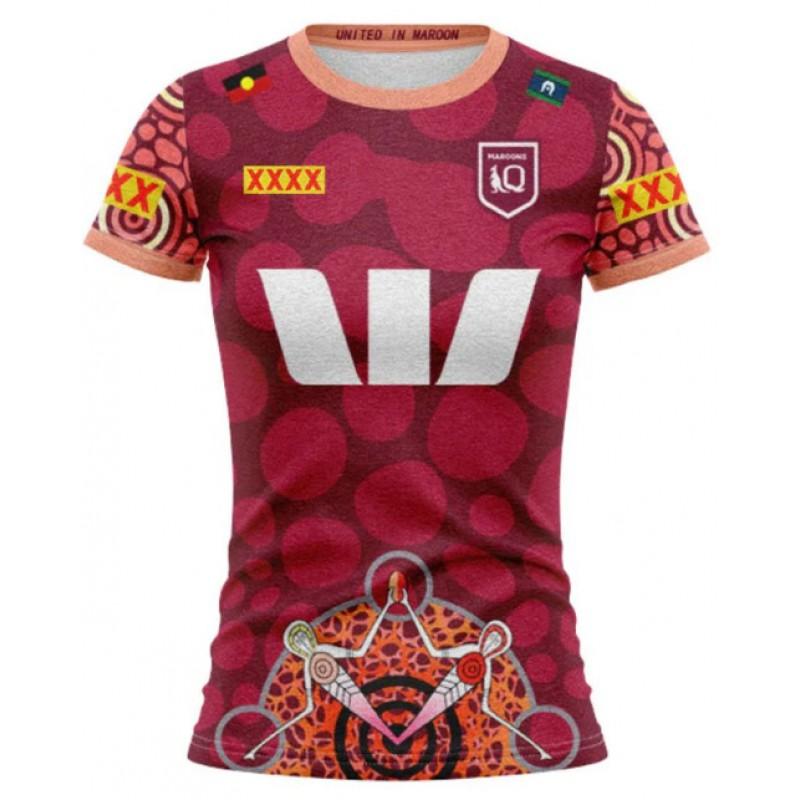 NRL Warriors Maroochydore T Shirt Polo Tank Top Womens Kids Rugby Sportswear