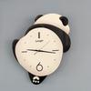 Creative Panda Clock Can Swing Silent Mute Wall Hanging Clock Watch Coffee Living Room Children's Room Decorative Clock