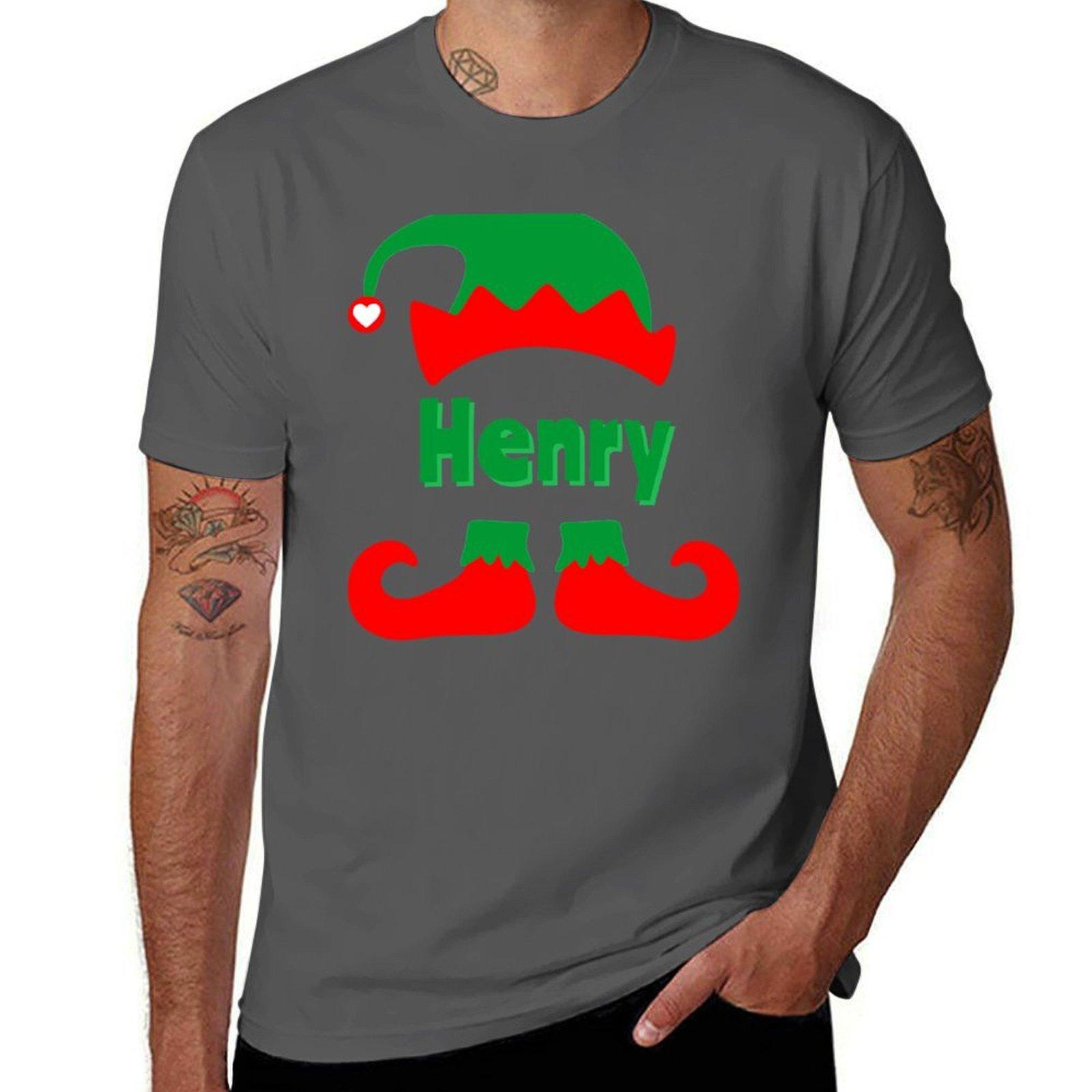 

Merry Christmas and a Merry Christmas to you and your loved ones Knappilino and the Christmas elf Henry TShirt 4XL