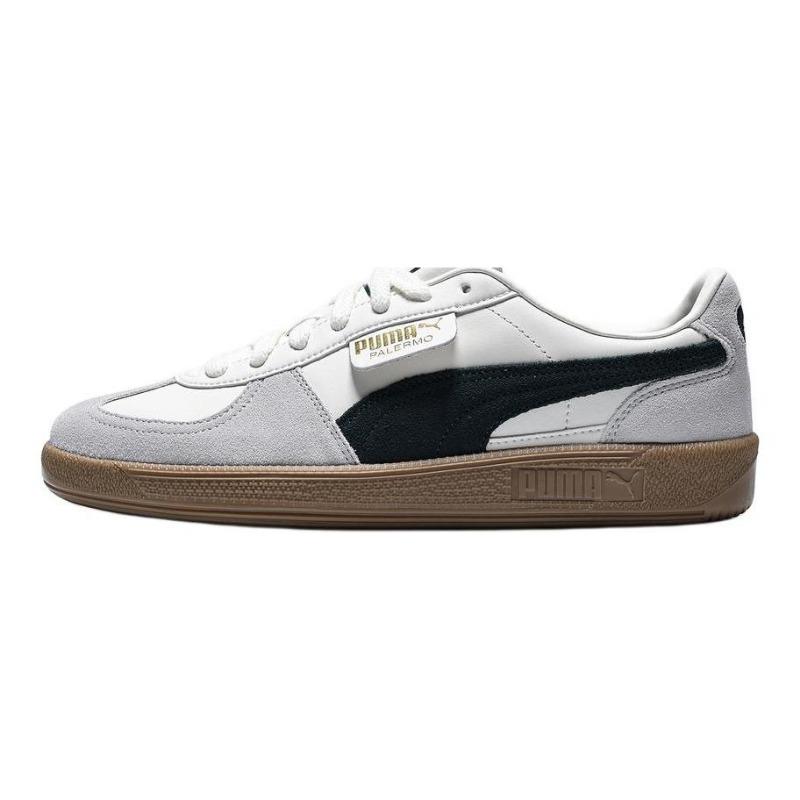 PUMA Palermo Lth Low Trainers Unisex White 396464-22 36