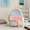 Schoolbag candy color small bag female cute Japanese soft girl student Internet celebrity large capacity sweet Mori girl backpack