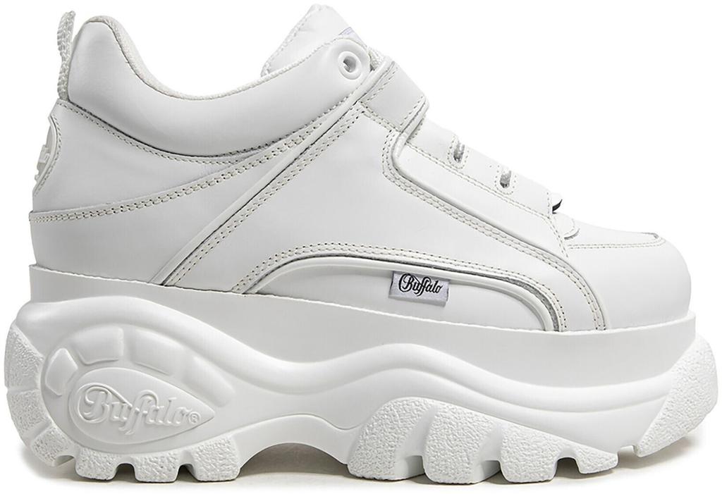 Buffalo London Classic Low Leather Sneakers White