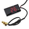 Mini Meter Thermometer Motorcycle KOSO Water Temperature Gauge for XMAX300 CB400 MT 07 09 + Koso Temperature Sensor