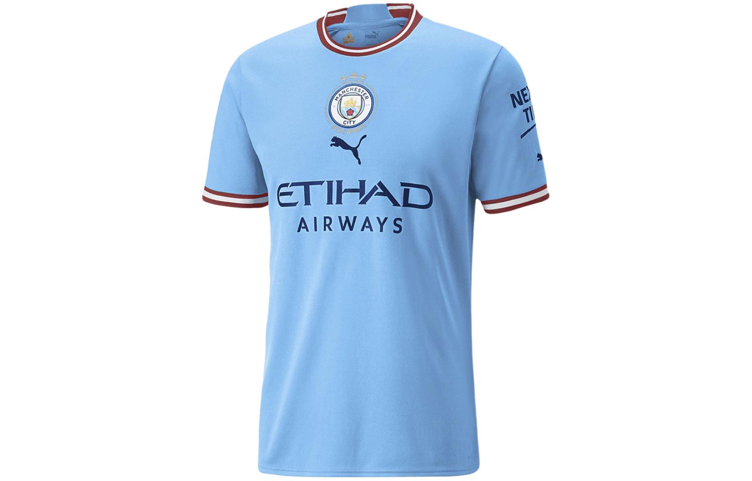 PUMA Manchester City Soccer Jersey Men s Blue 779041-01 M