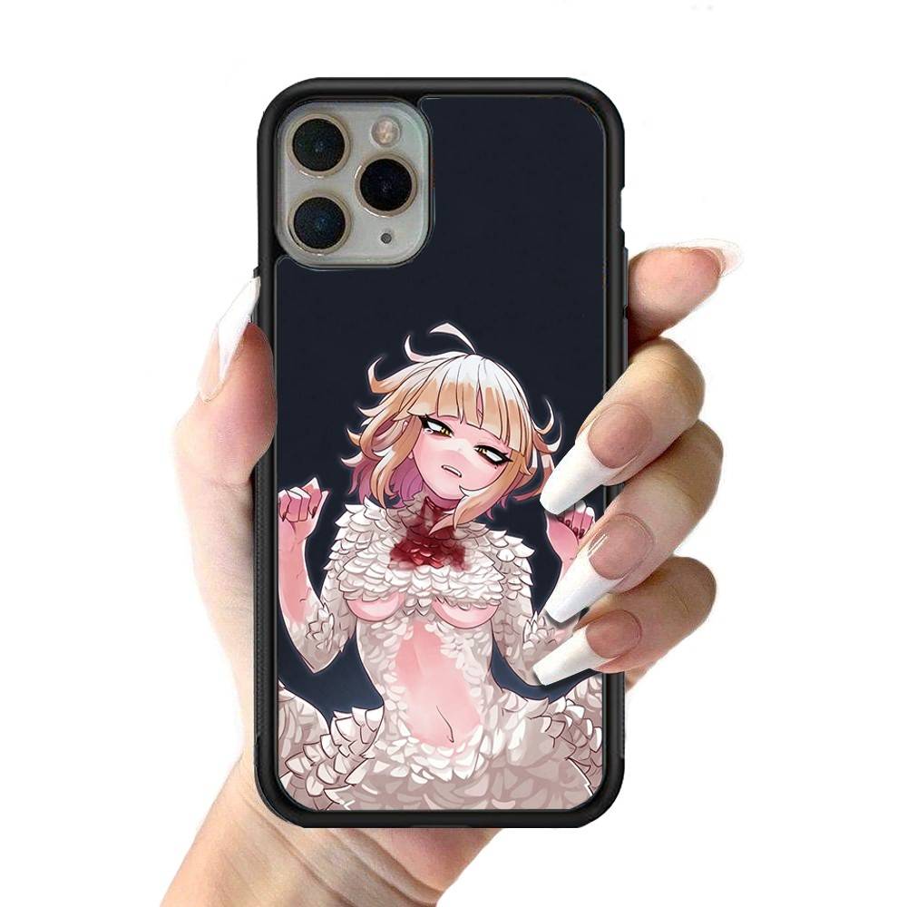 Himiko Toga Boku No Hero Academia Phone Case Silicone PC+TPU For For iPhone 11 12 13 14 15 16 Plus Pro Max Cover