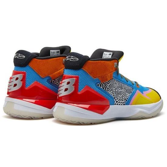 New Balance KAWHI Light Cobalt Atomic Yellow - BBKLSMO1