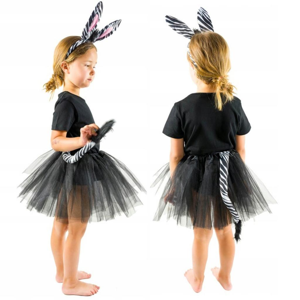 Zebra costume for girls carnival costume fancy dress party