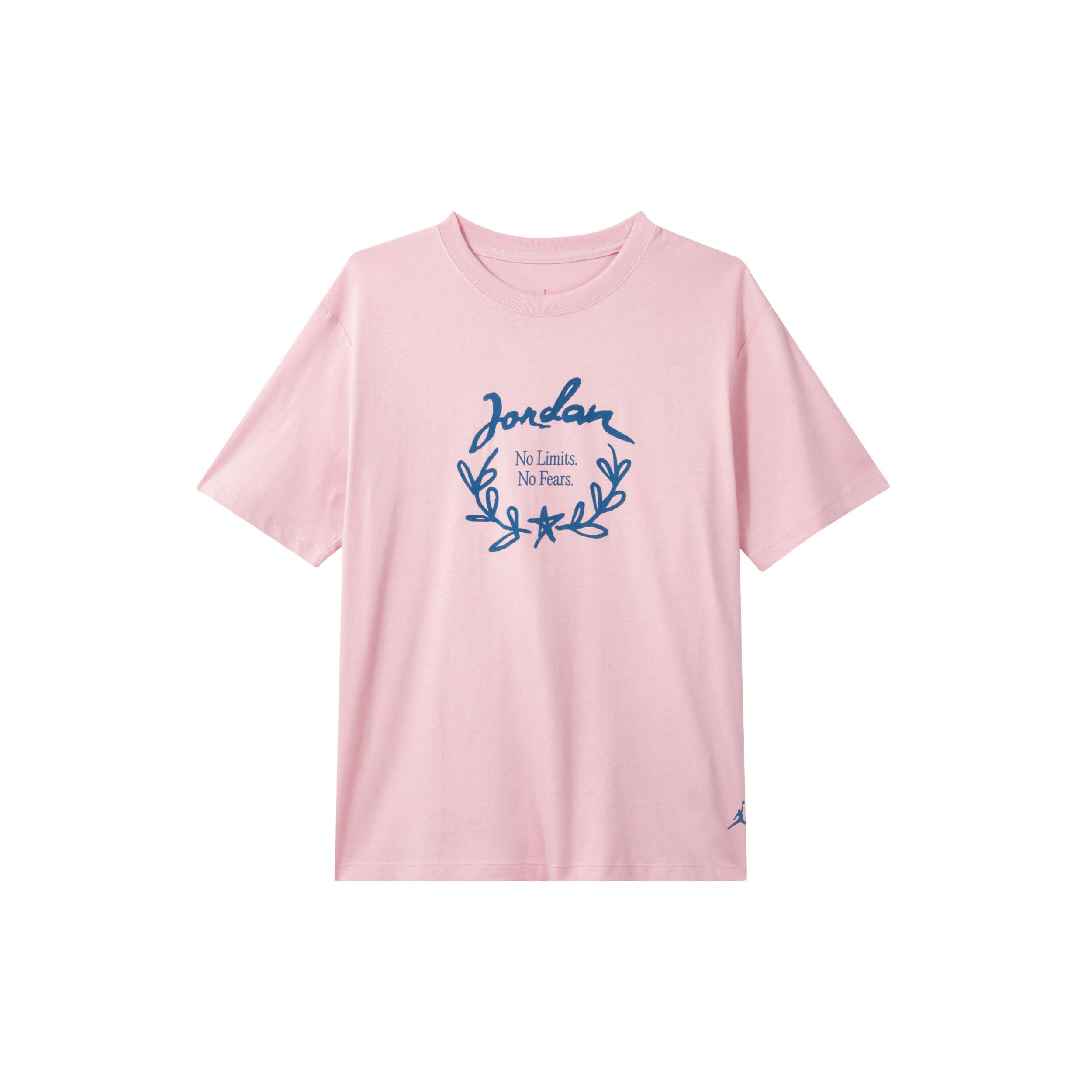 

New Jordan SS24 T Shirt Women s Glaze Pink FN5755-607 S