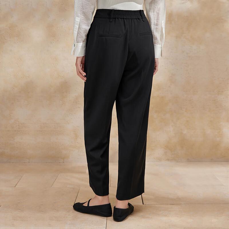broadcast Women's Slimming Black Suit Trousers