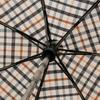 Daks Brown Check 3 Fold Automatic Umbrella Dbum9e801