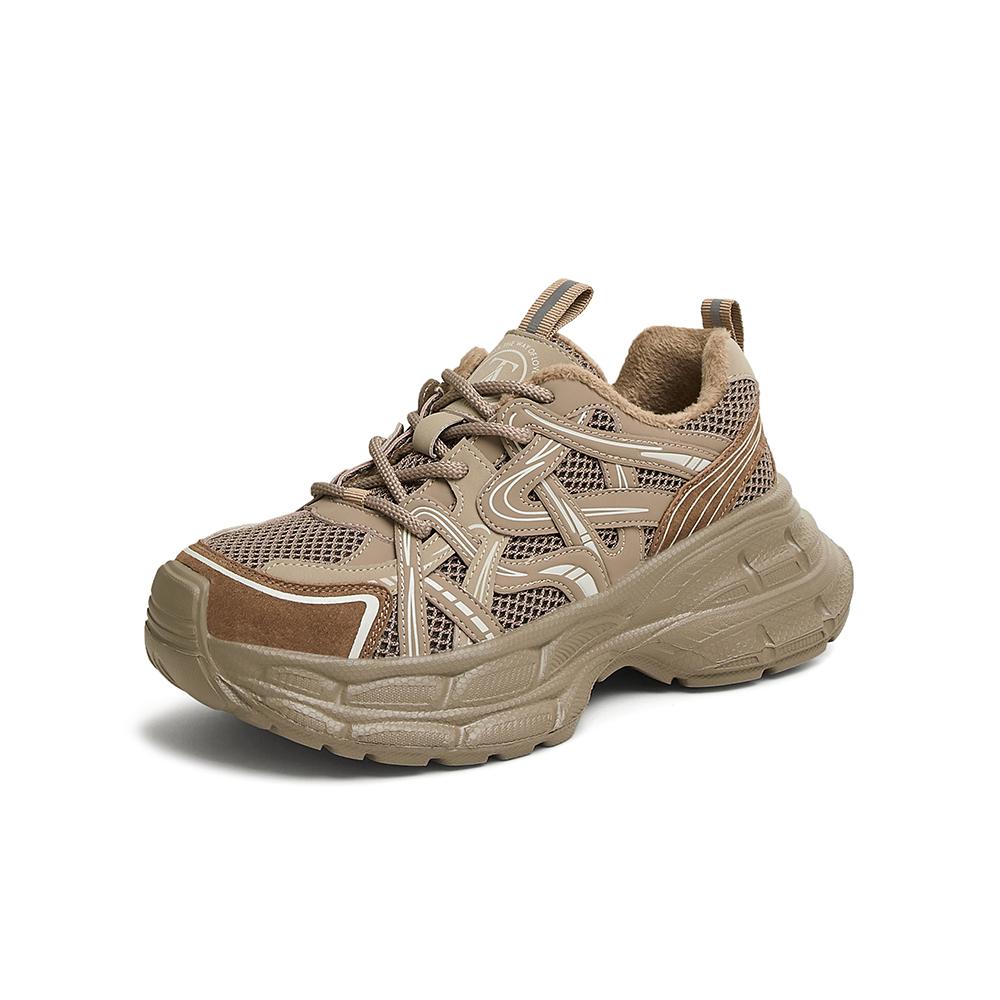 TATA/He She 2025 Spring Fashion Casual Dad Shoes Women's New Style CZ201AM5