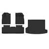 Compatible Floor Mats for 2024 GAC Trumpchi GS4 MAX – TPE, Eco-Friendly, Wear-Resistant, Waterproof Trunk Mat, Galaxy Design Carpet