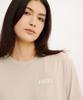 Aigle Official ZTFAT50 Logo Print White Women's Moisture-Wicking, Quick-Drying T-Shirt,