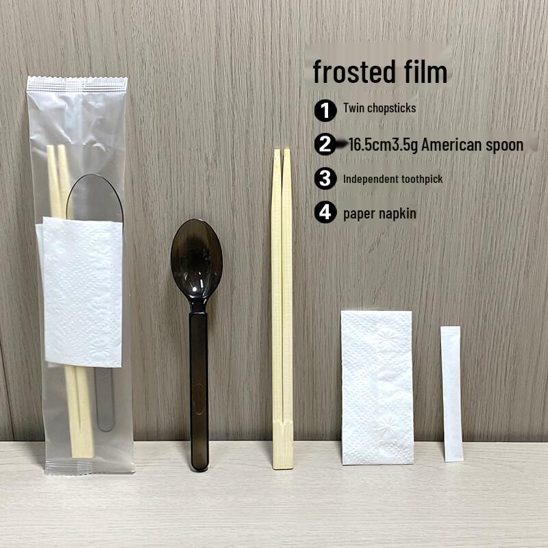 Disposable Bamboo Cutlery Set
