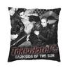 Soft Tokio Hotels Logo Music Rock Band Throw Pillow Case Decoration Custom Square Cushion Cover 40X40Cm Pillowcover Living Room