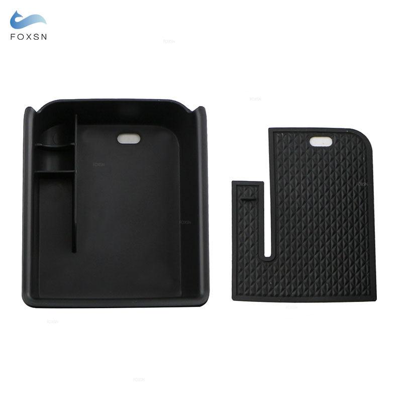 Κέντρο αυτοκινήτου Υποβραχιόνιο Γάντιο Κουτί Κάρτα Τηλέφωνο Θήκη νομισμάτων Organizer Κουτί αποθήκευσης για VW Golf 8 MK8 GTI GTE