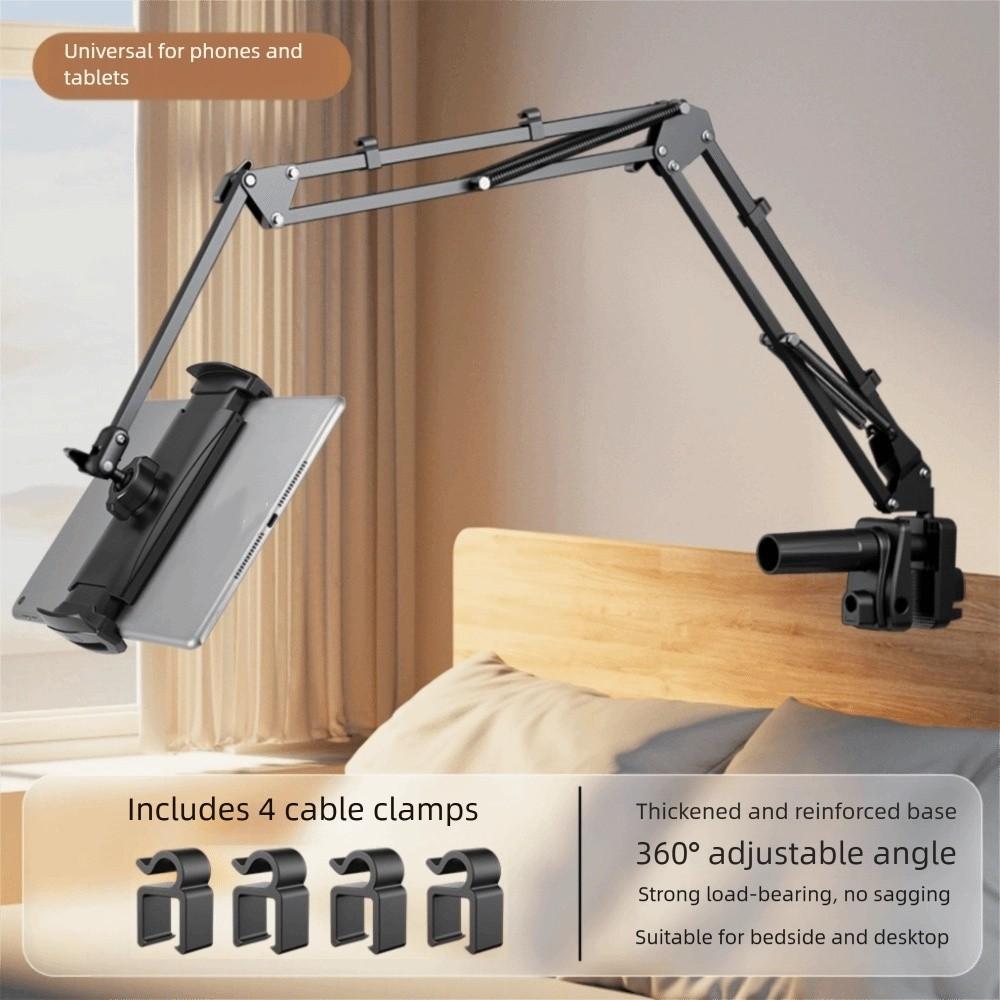 360° Rotation Mobile Handle Stick Foldable Lazy Cantilever Bracket  Smartphones