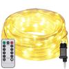 120 LED Rope Light Warm White 5 M PVC
