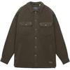 Levis Simple Comfortable Versatile Casual Corduroy Collar Long Sleeve Cotton Jacket Men Jacket Green 002PW-0002