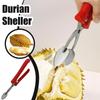 Fruit Sheller Opener Durian Sheller Clamp Stainless Steel Ergonomic Design Fruit Shell Opener Gadgets for Dorm Restaurant