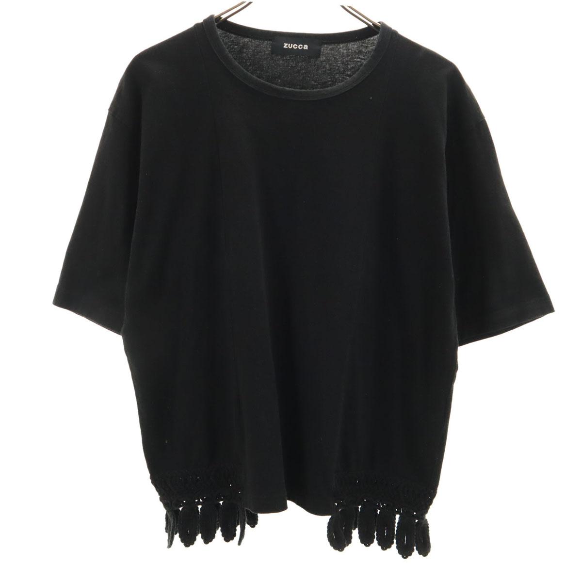 

ZUCCa made in Japan Five-quarter sleeve Cut M black Women Used